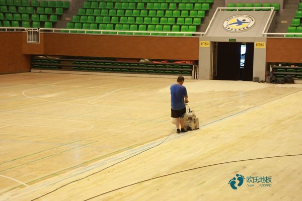 校园篮球运动木地板施工方案2